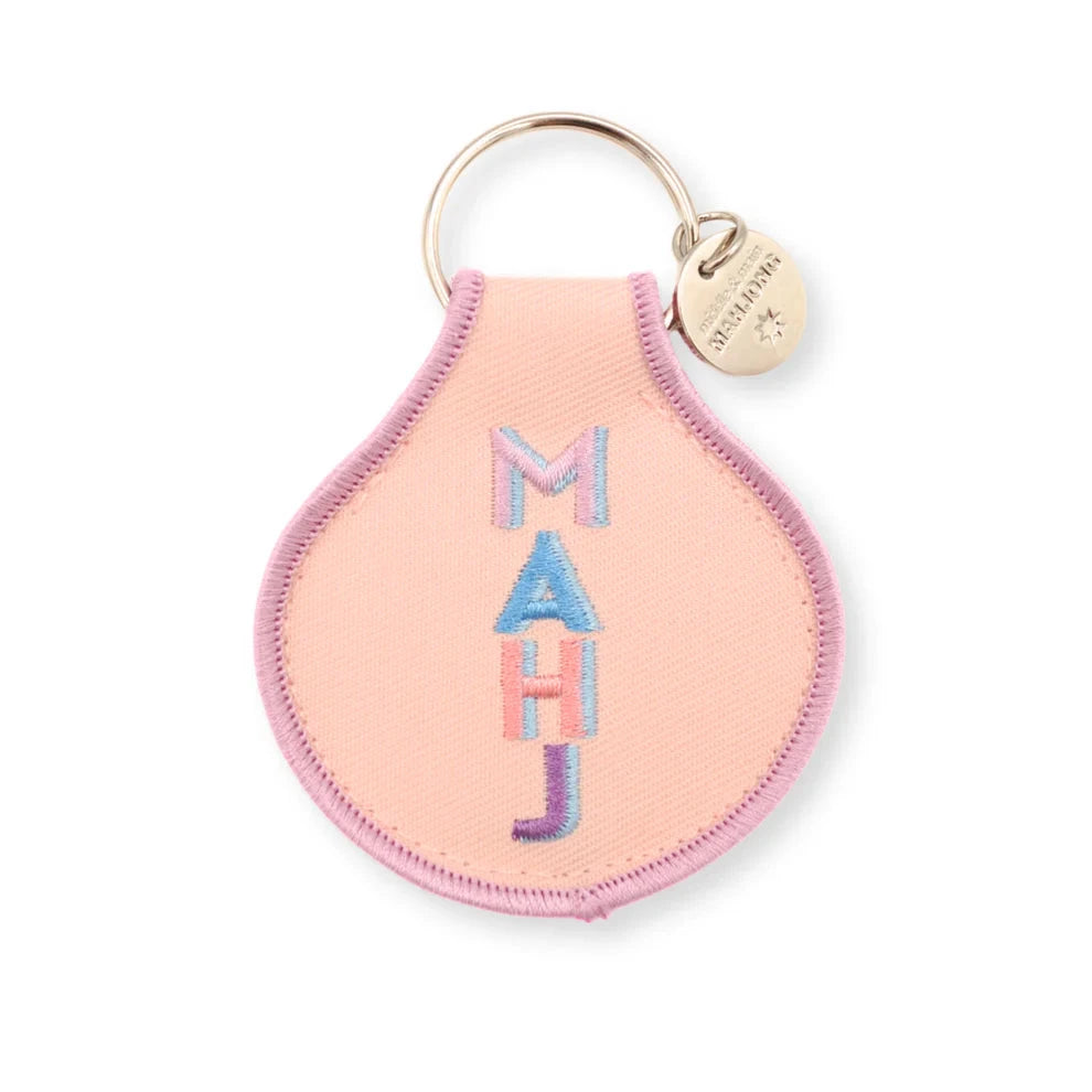 MAHJ Embroidered Keychain The Happy Southerner 