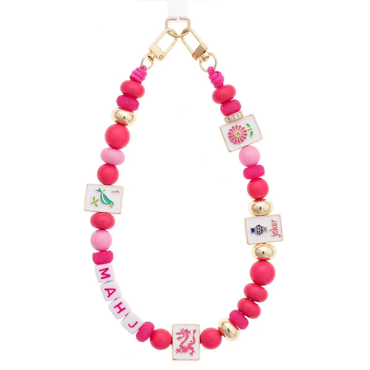 Mahj Mahjong Beaded Cellphone Wristlet The Happy Southerner 