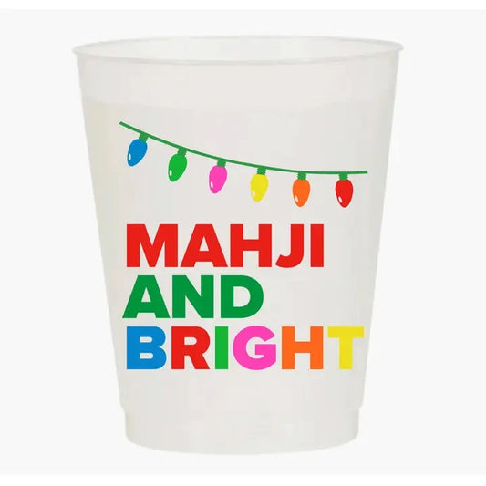 Mahji and Bright Mahjong Frost Flex Cups The Happy Southerner 
