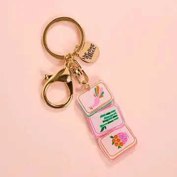 Mahjong Acrylic Keychain The Happy Southerner 