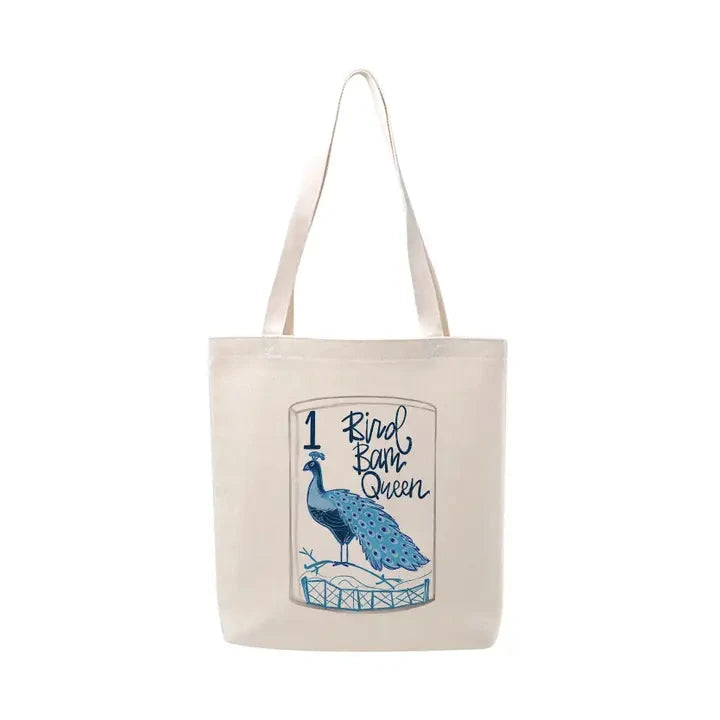 Mahjong Bird Bam Queen Tote Bag The Happy Southerner 