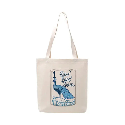 Mahjong Bird Bam Queen Tote Bag The Happy Southerner 