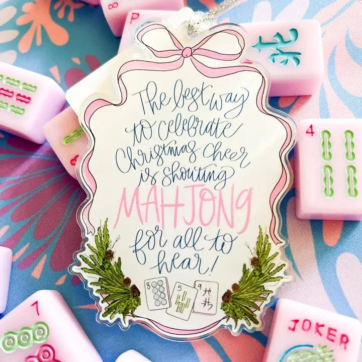 Mahjong Christmas Ornament The Happy Southerner 