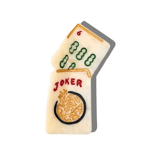 Mahjong Claw Hair Clip The Happy Southerner 