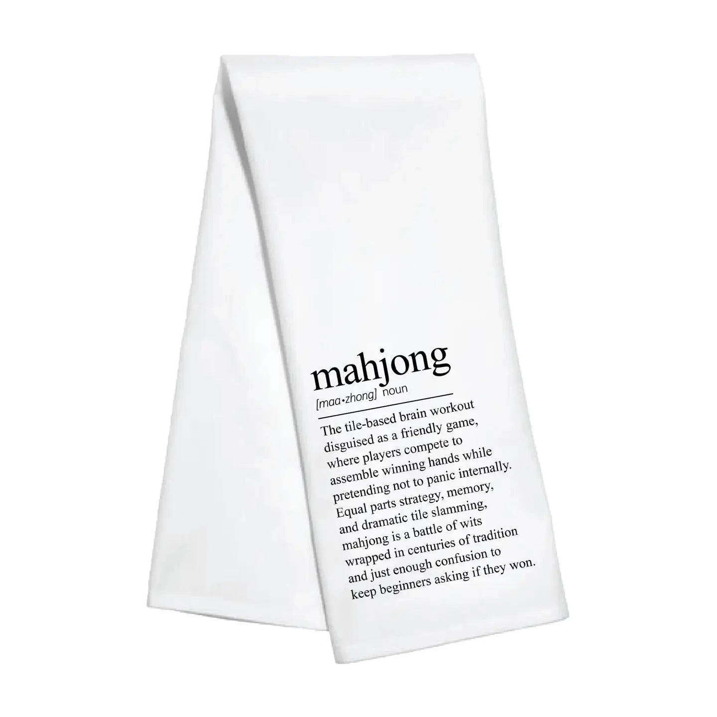 Mahjong Definition Towel The Happy Southerner 