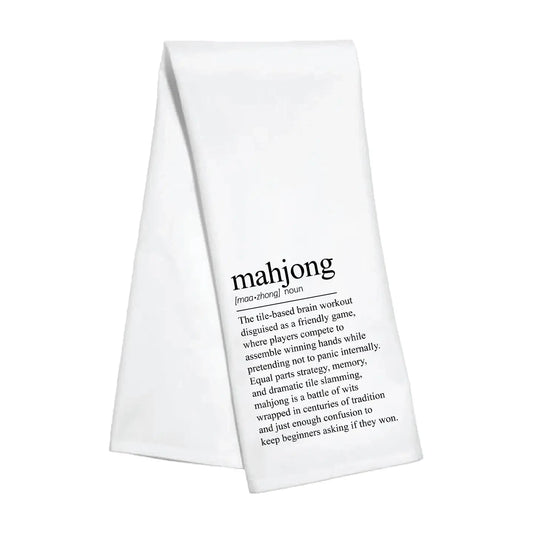 Mahjong Definition Towel The Happy Southerner 