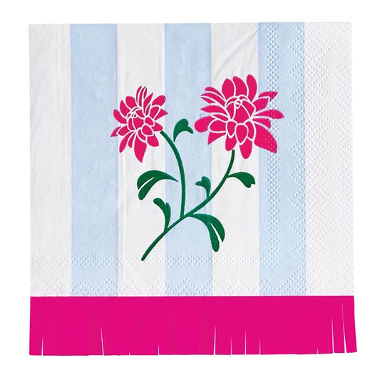 Mahjong Floral Napkins - 20ct The Happy Southerner 