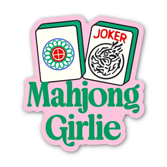 Mahjong Girlie Tile Mahjong Sticker The Happy Southerner 