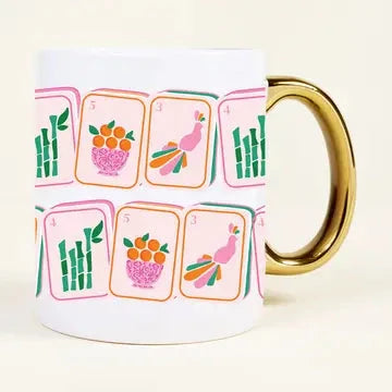 Mahjong Gold Coffee Mug The Happy Southerner 