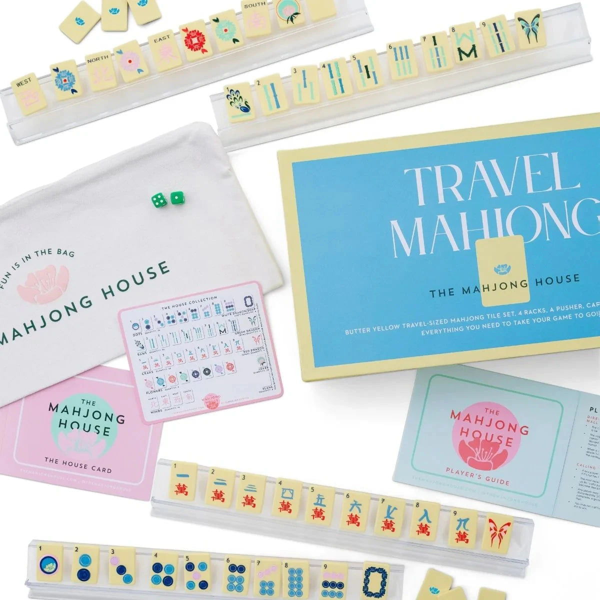 Mahjong House Travel Set The Happy Southerner 