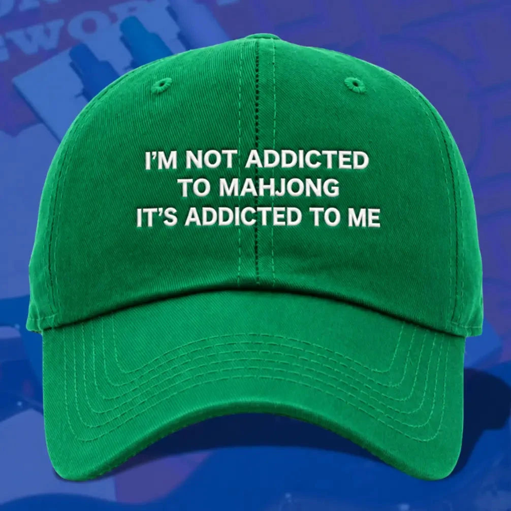 Mahjong Is Addicted To Me Hat The Happy Southerner 