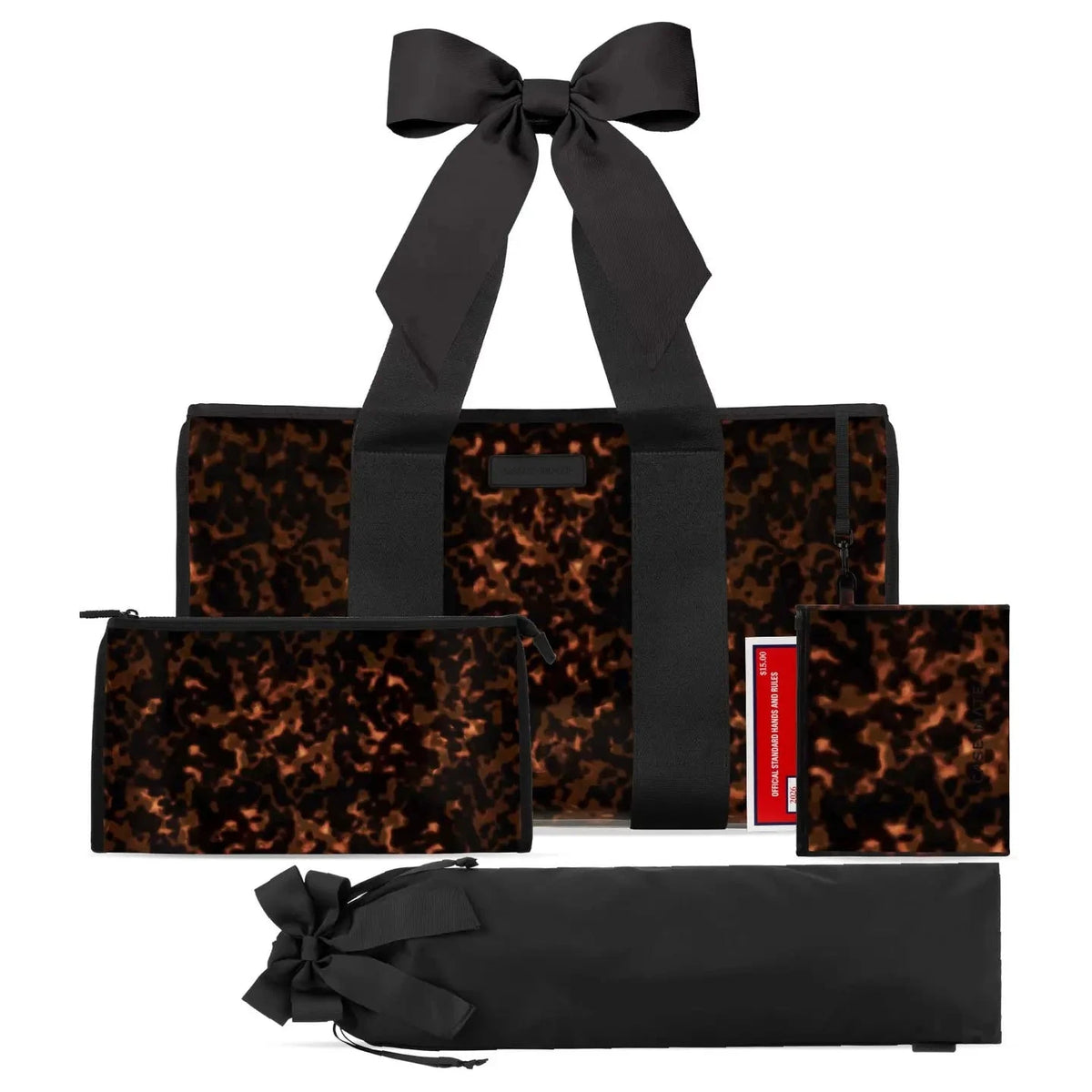 Mahjong Jelly Tote Set The Happy Southerner tortoiseshell 