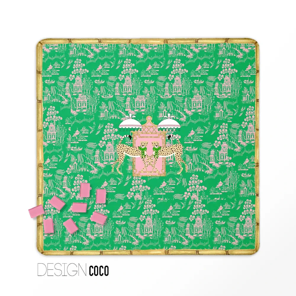 Mahjong Mat- Coco The Happy Southerner 