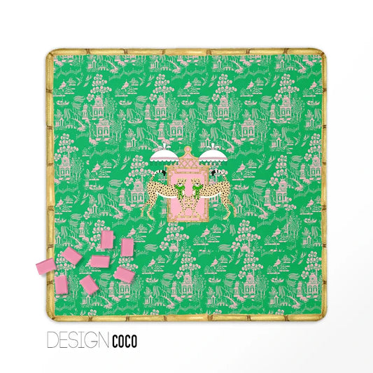 Mahjong Mat- Coco The Happy Southerner 