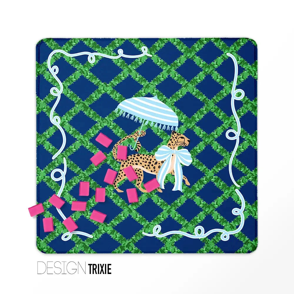 Mahjong Mat-Trixie The Happy Southerner 