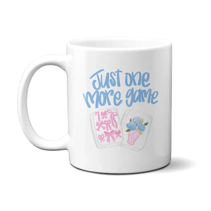 Mahjong One More Game Coffee Cup The Happy Southerner 