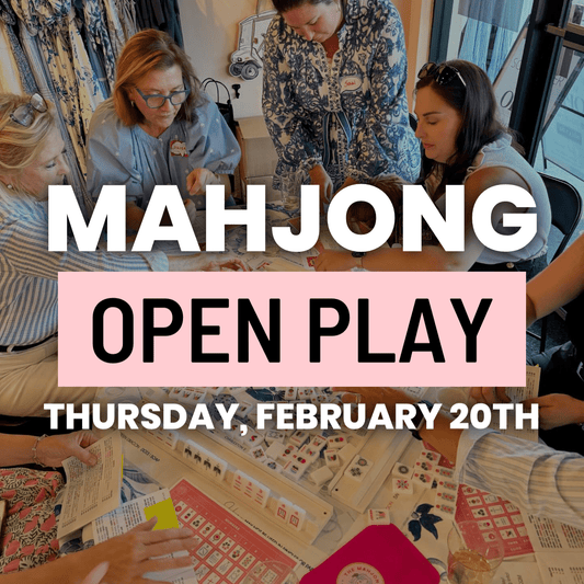 Mahjong Open Play - Thursday, February 20th The Happy Southerner 