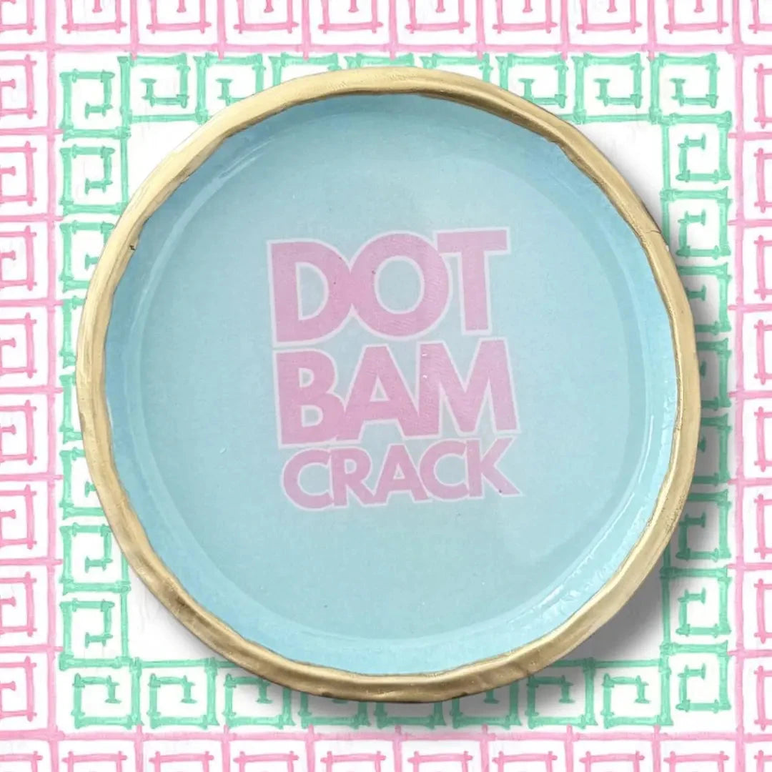 Mahjong Ring Dish –Dot, Bam, Crack The Happy Southerner 