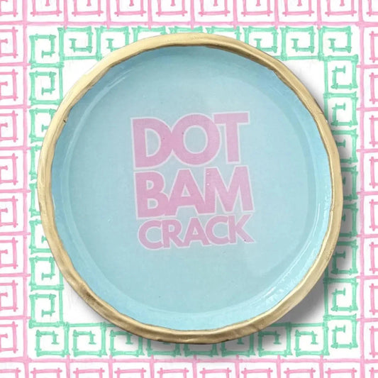 Mahjong Ring Dish –Dot, Bam, Crack The Happy Southerner 
