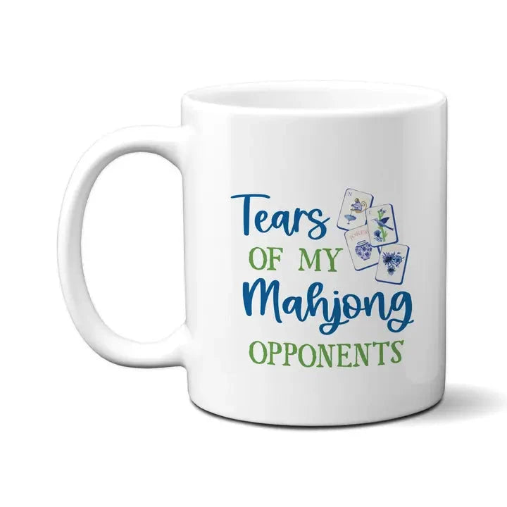 Mahjong Tears Coffee Cup Tile Decor The Happy Southerner 