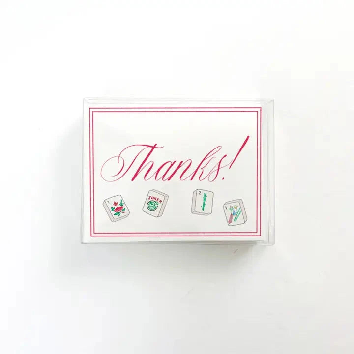Mahjong Thanks! Greeting Card The Happy Southerner 