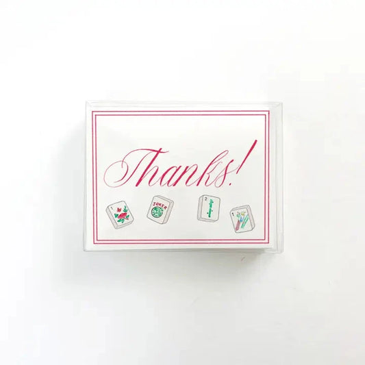 Mahjong Thanks! Greeting Card The Happy Southerner 