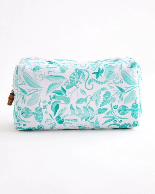 Mahjong Tile Storage Bag - Teal The Happy Southerner 