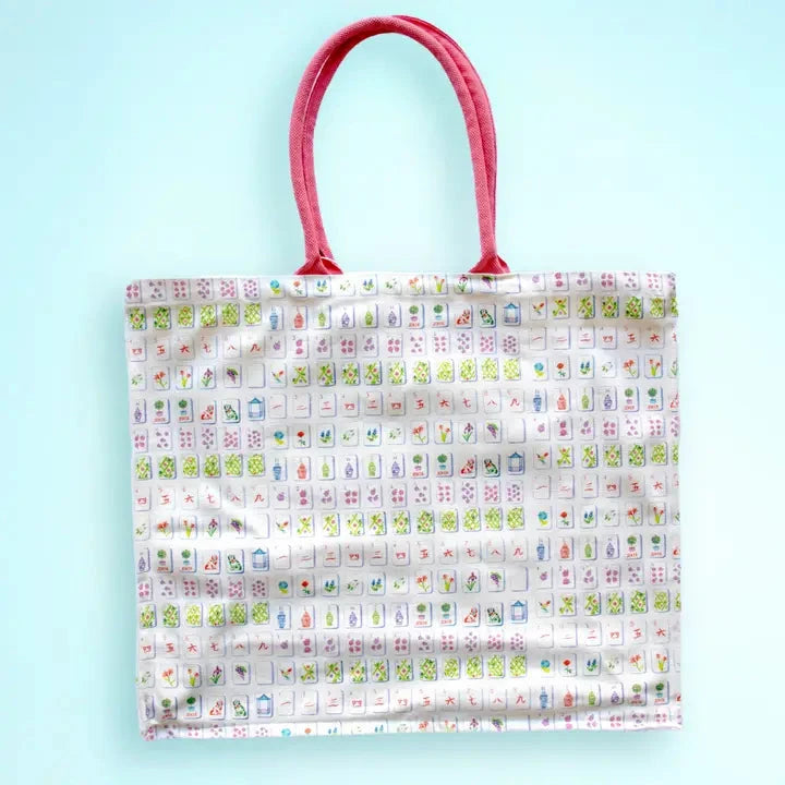 Mahjong Tiles Tote Bag The Happy Southerner 