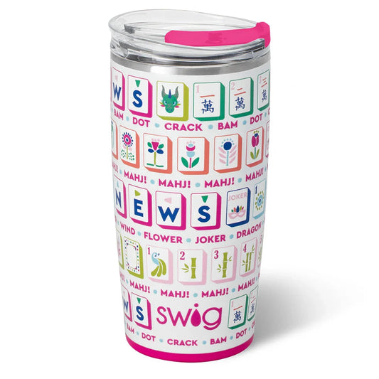 MahjongTumbler 22oz The Happy Southerner 