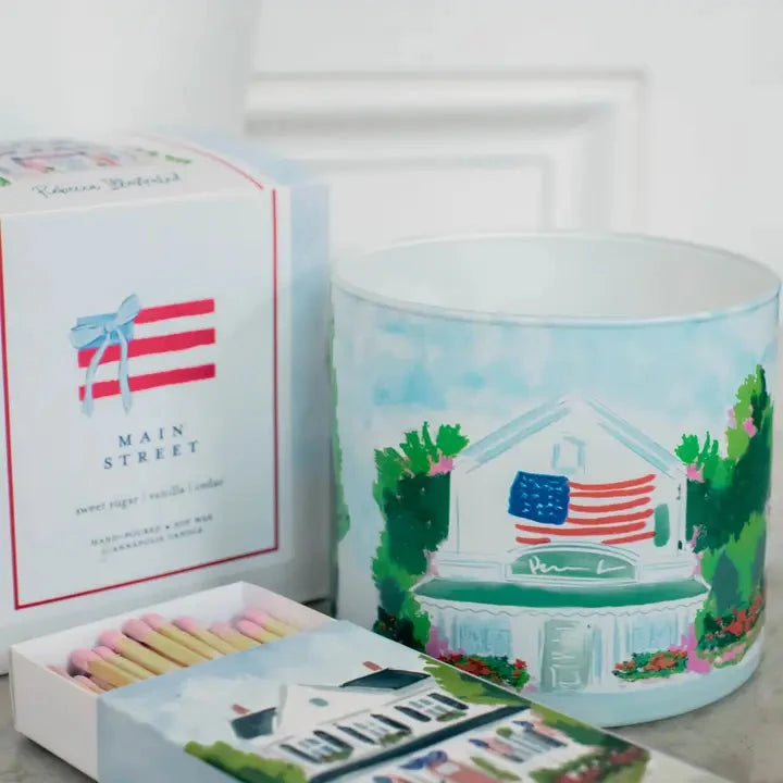 Main Street-Candle The Happy Southerner 