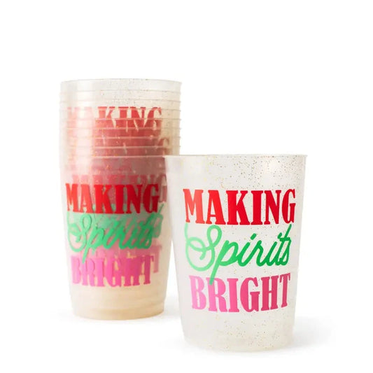 Making Spirits Bright Party Cups The Happy Southerner 