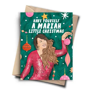 Mariah Funny Christmas Card The Happy Southerner 