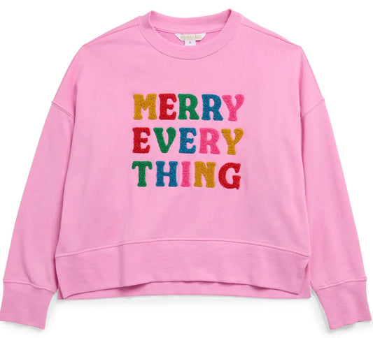 Merry Everything Sweatshirt The Happy Southerner 