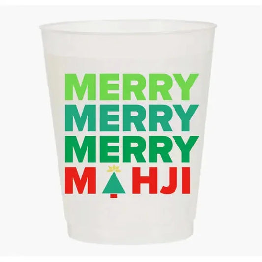 Merry Mahji Mahjong Frost Flex Cups The Happy Southerner 
