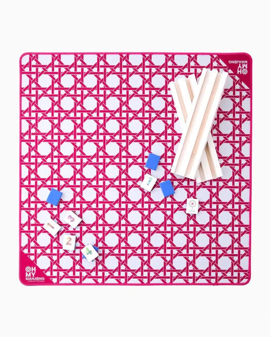 Mini Cane Mahjong Travel Mat The Happy Southerner 