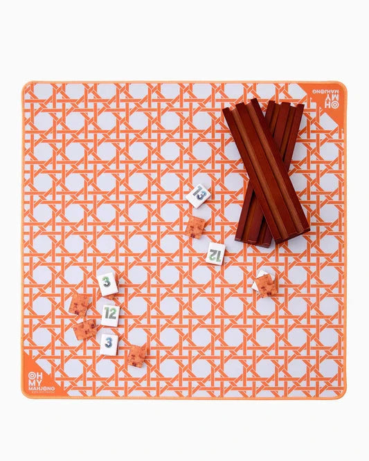Mini Cane Mahjong Travel Mat The Happy Southerner 