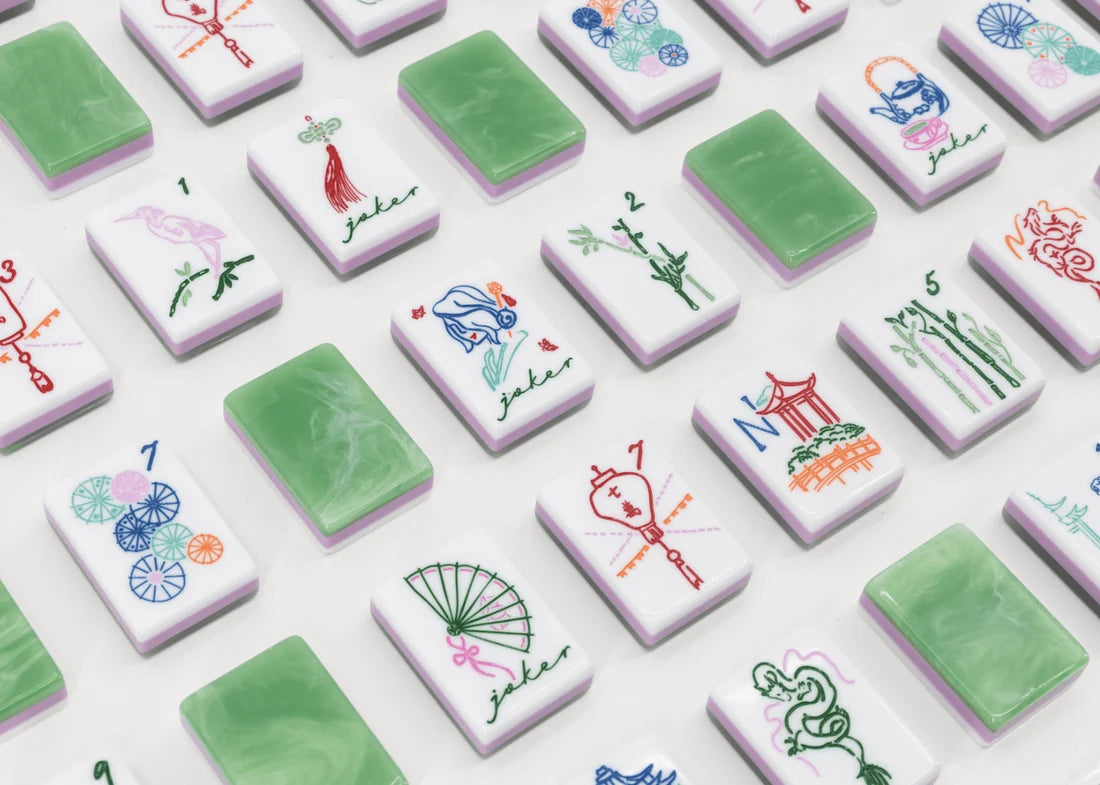Miss Classic: Mahjong Tile Set - Jade The Happy Southerner 