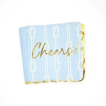 Nautical Knot Paper Beverage Napkin Packs The Happy Southerner 
