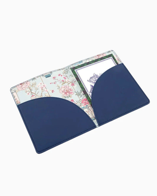 Navy Blue Mahjong Card Folio The Happy Southerner 
