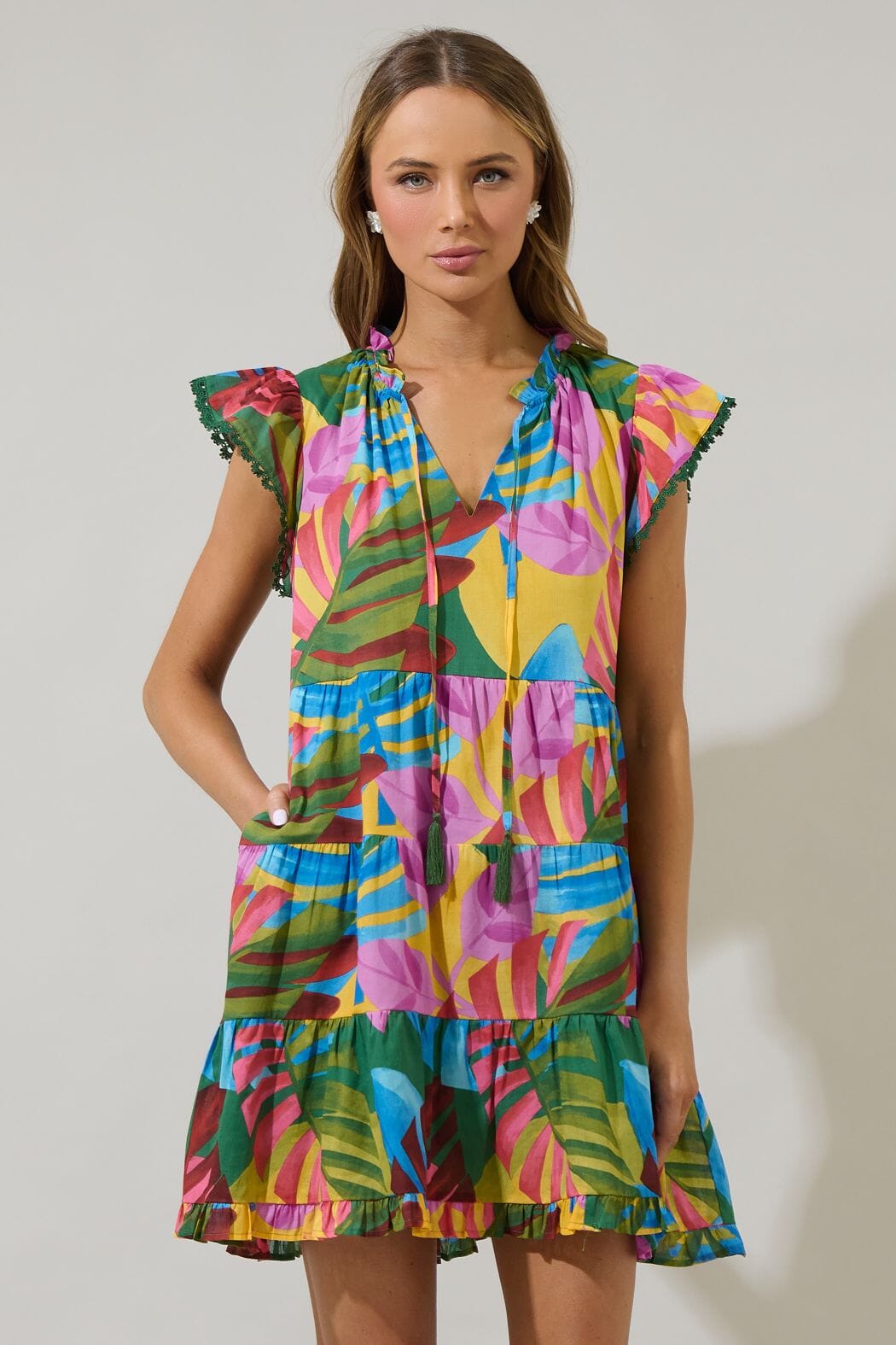 Novi Tropical Dress The Happy Southerner 