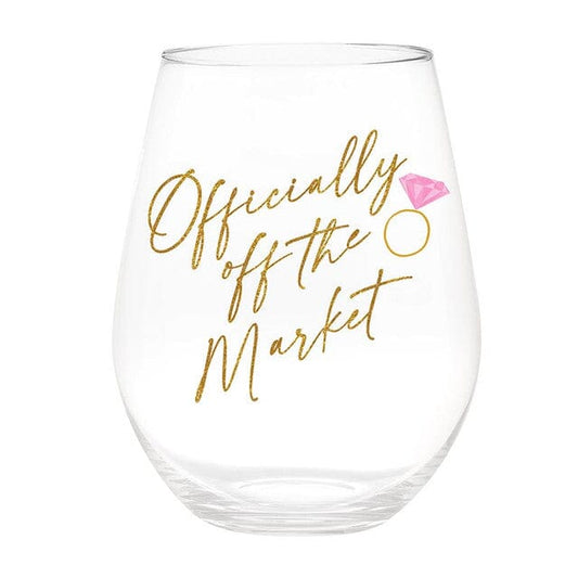 Officially off the Market Wine Glass The Happy Southerner 