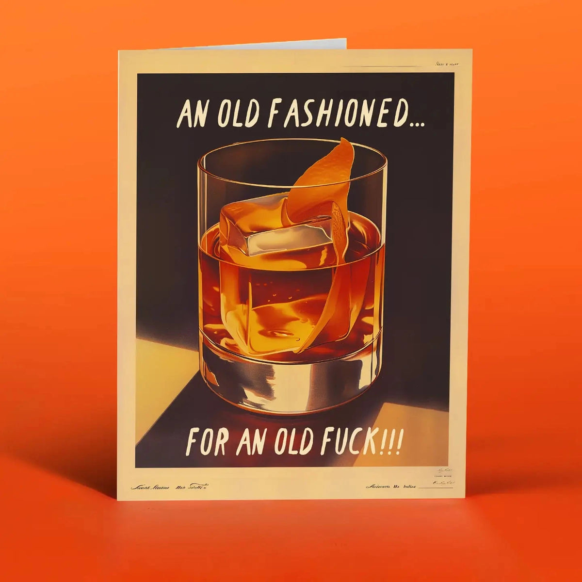 Old Fashioned! Birthday Card The Happy Southerner 