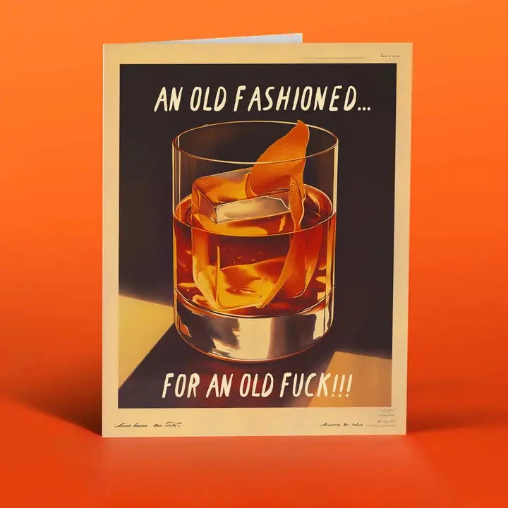 Old Fashioned! Birthday Card The Happy Southerner 