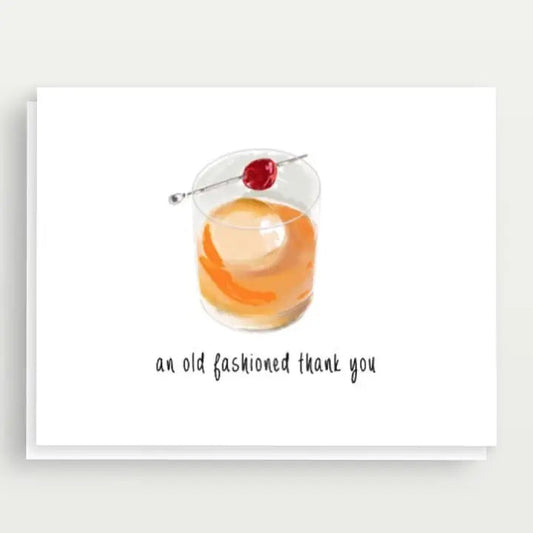 Old Fashioned Thank You Greeting Card The Happy Southerner 