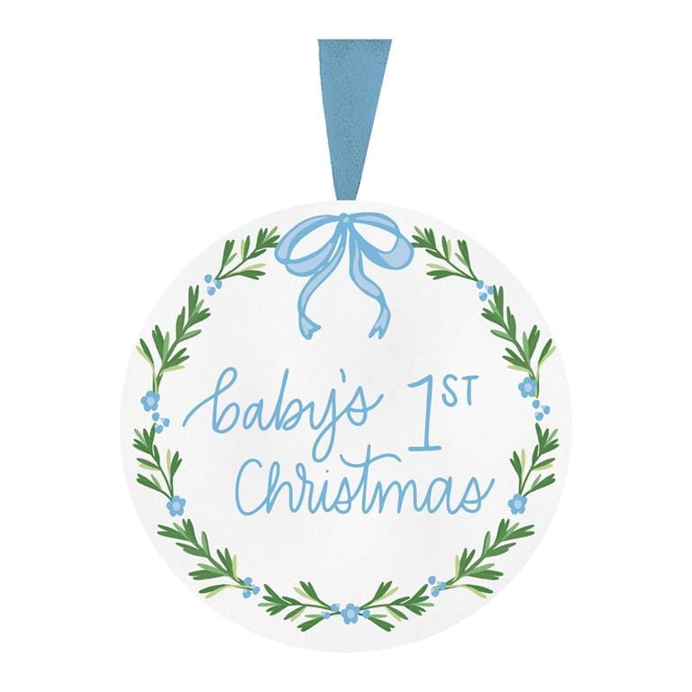 Ornament Baby's First Blue The Happy Southerner 
