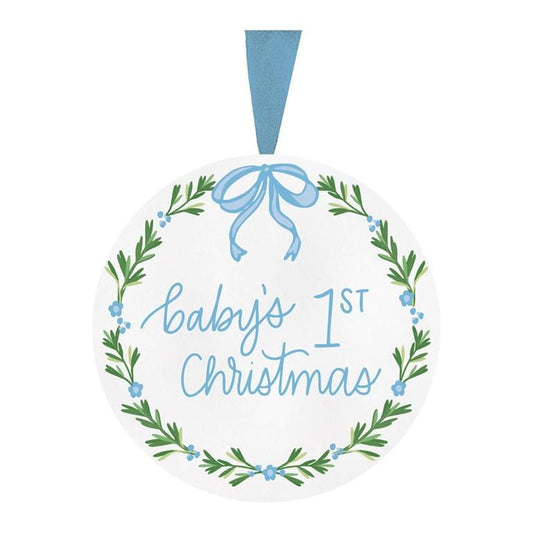 Ornament Baby's First Blue The Happy Southerner 
