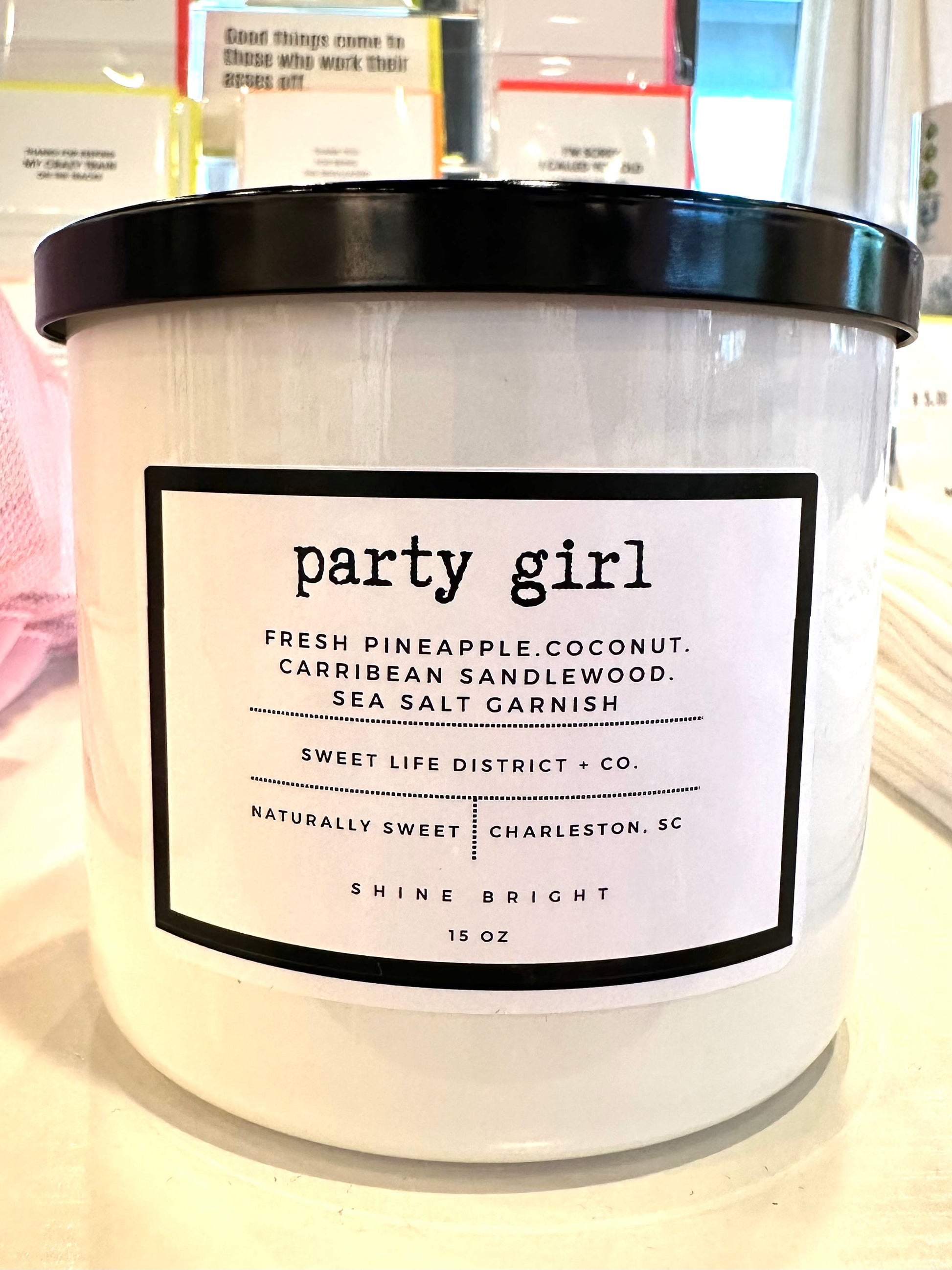 Party Girl Candle - 3 Wick The Happy Southerner 