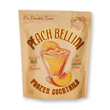 Peach Bellini Frozen Cocktail The Happy Southerner 