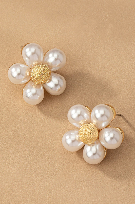 Pearl Flower Earrings The Happy Southerner 