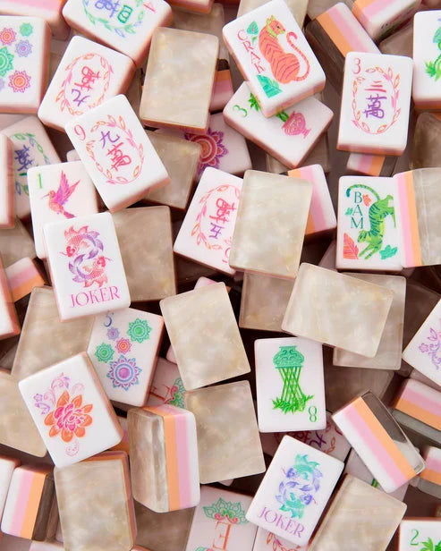 Pearlescent Mahjong Tiles The Happy Southerner 